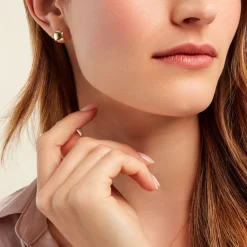 Histoire d'Or Boucles D'oreilles Puces Linddya Or Jaune* Boucles D'Oreilles|Clous D'Oreilles