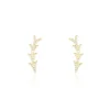 Histoire d'Or Boucles D'oreilles Puces Ligeia Or Jaune Oxyde De Zirconium* Boucles D'Oreilles|Clous D'Oreilles