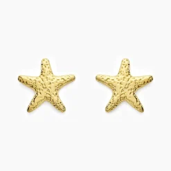 Histoire d'Or Boucles D'oreilles Puces Mermaid Acier Jaune* Boucles D'Oreilles|Boucles D'Oreilles Fantaisie