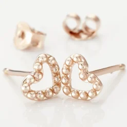 Histoire d'Or Boucles D'oreilles Puces Menel Argent Rose* Boucles D'Oreilles|Boucles D'Oreilles Fantaisie