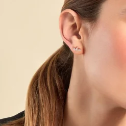 Histoire d'Or Boucles D'oreilles Puces Marquise Or Jaune Oxyde De Zirconium* Boucles D'Oreilles|Clous D'Oreilles