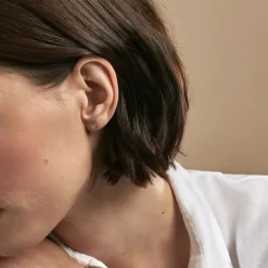 Hot Histoire d'Or Boucles D'oreilles Puces Mon 1er Diamant or rose diamant