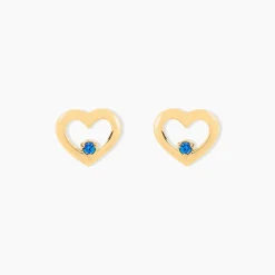 Histoire d'Or Boucles D'oreilles Puces Martella Or Jaune Saphir* Boucles D'Oreilles|Clous D'Oreilles