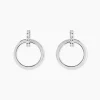Discount Histoire d'Or Boucles D'oreilles Puces Melissande Or Blanc Diamant