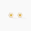 Hot Histoire d'Or Boucles D'oreilles Puces Marigold Or Jaune