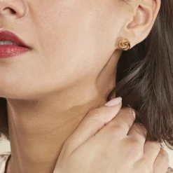 Histoire d'Or Boucles D'oreilles Puces Marcelina Plaqué Or Jaune* Boucles D'Oreilles|Boucles D'Oreilles Fantaisie