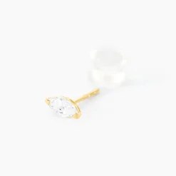 Discount Histoire d'Or Boucles D'oreilles Puces Muflier Or Jaune Oxyde