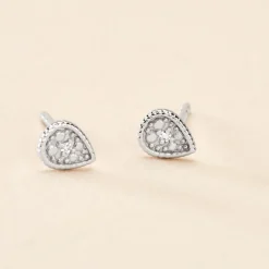 Histoire d'Or Boucles D'oreilles Puces Mon 1er Diamant* Boucles D'Oreilles|Clous D'Oreilles