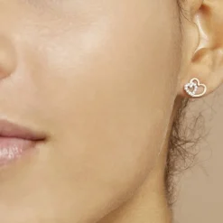 Histoire d'Or Boucles D'oreilles Puces Marineta Or Jaune Oxyde De Zirconium* Boucles D'Oreilles|Clous D'Oreilles