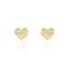 Histoire d'Or Boucles D'oreilles Puces Marta Or Jaune