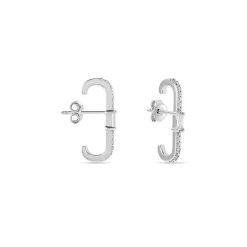 Histoire d'Or Boucles D'oreilles Puces Mabella Argent Blanc Oxyde De Zirconium* Boucles D'Oreilles|Boucles D'Oreilles Fantaisie