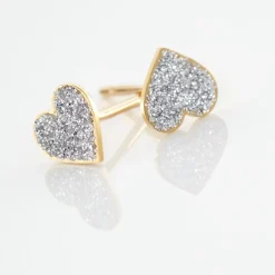 New Histoire d'Or Boucles D'oreilles Puces Marta Or Jaune