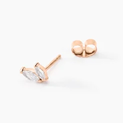 Histoire d'Or Boucles D'oreilles Puces Navette De Zirconium* Boucles D'Oreilles|Boucles D'Oreilles Fantaisie