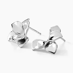 Histoire d'Or Boucles D'oreilles Puces Narcisse Dream Argent Blanc* Boucles D'Oreilles|Boucles D'Oreilles Fantaisie