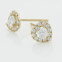 Histoire d'Or Boucles D'oreilles Puces Or Jaune Festuca Oxydes De Zirconium* Boucles D'Oreilles|Clous D'Oreilles