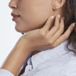 Histoire d'Or Boucles D'oreilles Puces Or Jaune Fergus Perle De Culture Oxyde* Boucles D'Oreilles|Clous D'Oreilles