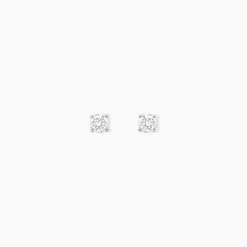 Online Histoire d'Or Boucles D'oreilles Puces Or Blanc Aphrodite Diamants or blanc diamant