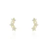 Online Histoire d'Or Boucles D'oreilles Puces Or Jaune Youssa Oxydes De Zirconium