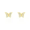 Histoire d'Or Boucles D'oreilles Puces Or Jaune Fragaria Oxydes* Boucles D'Oreilles|Clous D'Oreilles