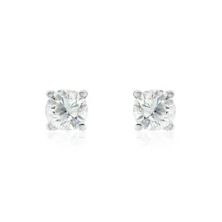Histoire d'Or Boucles D'oreilles Puces Or Blanc Victoria Diamants* Boucles D'Oreilles|Clous D'Oreilles