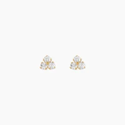 Histoire d'Or Boucles D'oreilles Puces Or Jaune Oxydes De Zirconium* Boucles D'Oreilles|Clous D'Oreilles