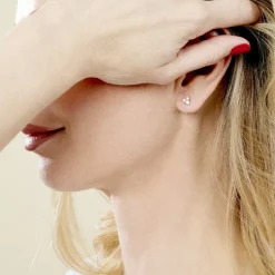 Histoire d'Or Boucles D'oreilles Puces Or Jaune Oxydes De Zirconium* Boucles D'Oreilles|Clous D'Oreilles