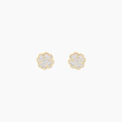 Histoire d'Or Boucles D'oreilles Puces Or Jaune Gontranie
