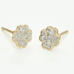 Histoire d'Or Boucles D'oreilles Puces Or Jaune Gontranie