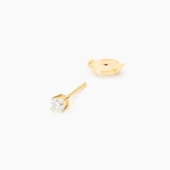 Histoire d'Or Boucles D'oreilles Puces Or Jaune Aphrodite Diamants* Boucles D'Oreilles|Clous D'Oreilles