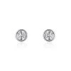 Histoire d'Or Boucles D'oreilles Puces Or Blanc Agota Diamants* Boucles D'Oreilles|Clous D'Oreilles
