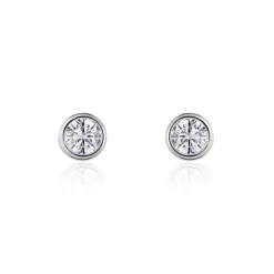 Histoire d'Or Boucles D'oreilles Puces Or Blanc Agota Diamants* Boucles D'Oreilles|Clous D'Oreilles