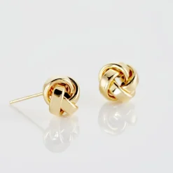 Clearance Histoire d'Or Boucles D'oreilles Puces Or Jaune Gauderique