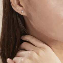 Histoire d'Or Boucles D'oreilles Puces Or Jaune Diamants Synthetique* Boucles D'Oreilles|Clous D'Oreilles