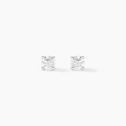 Sale Histoire d'Or Boucles D'oreilles Puces Or Blanc Victoria Diamants