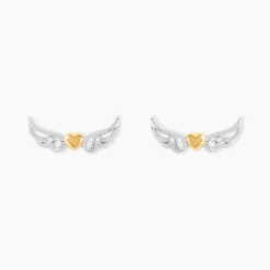Histoire d'Or Boucles D'Oreilles Puces Or Jaune Oxyde De Zirconium* Boucles D'Oreilles|Clous D'Oreilles