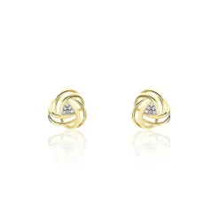 Outlet Histoire d'Or Boucles D'oreilles Puces Or Jaune Afua Diamants