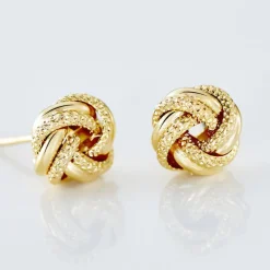 Histoire d'Or Boucles D'oreilles Puces Or Jaune Campanula* Boucles D'Oreilles|Clous D'Oreilles