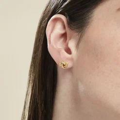 Histoire d'Or Boucles D'oreilles Puces Or Jaune Campanula* Boucles D'Oreilles|Clous D'Oreilles