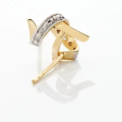 Clearance Histoire d'Or Boucles D'oreilles Puces Ouassima or jaune diamant