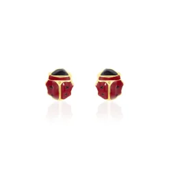 Histoire d'Or Boucles D'oreilles Puces Or Jaune Helidie Email* Boucles D'Oreilles|Clous D'Oreilles