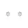 Sale Histoire d'Or Boucles D'oreilles Puces Petrine Argent Blanc Oxyde De Zirconium