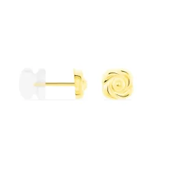 Clearance Histoire d'Or Boucles D'oreilles Puces Philine Fleur Or Jaune