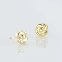 Clearance Histoire d'Or Boucles D'oreilles Puces Philine Fleur Or Jaune