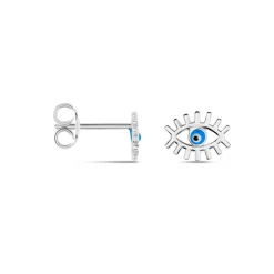 Histoire d'Or Boucles D'oreilles Puces Parad'eyes Argent Blanc* Boucles D'Oreilles|Boucles D'Oreilles Fantaisie