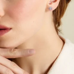 Histoire d'Or Boucles D'oreilles Puces Parad'eyes Argent Blanc* Boucles D'Oreilles|Boucles D'Oreilles Fantaisie