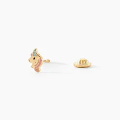 Histoire d'Or Boucles D'oreilles Puces Pegasus Or Jaune* Boucles D'Oreilles|Clous D'Oreilles