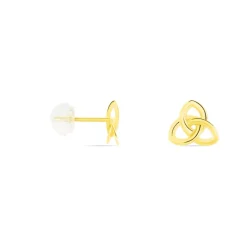 Clearance Histoire d'Or Boucles D'oreilles Puces Philine Fleur Or Jaune
