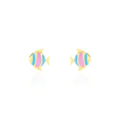 Histoire d'Or Boucles D'oreilles Puces Poisson Or Jaune* Boucles D'Oreilles|Clous D'Oreilles