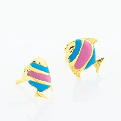 Histoire d'Or Boucles D'oreilles Puces Poisson Or Jaune* Boucles D'Oreilles|Clous D'Oreilles