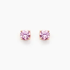 Outlet Histoire d'Or Boucles D'oreilles Puces Rio Argent Rose Oxyde argent rose oxyde rose